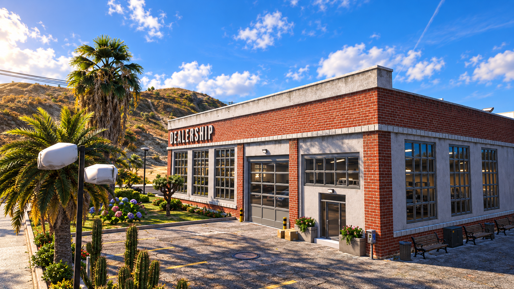 Autohaus in Los Santos